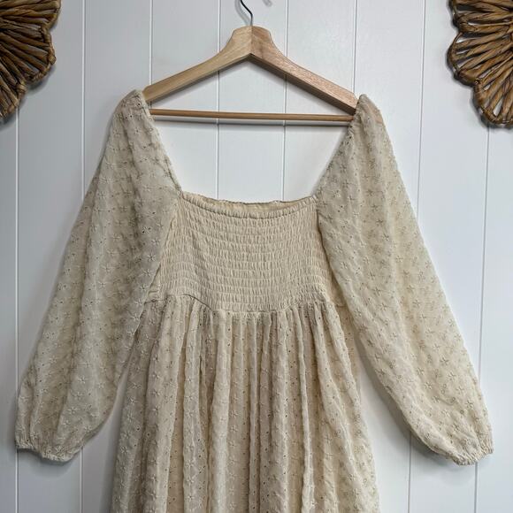 Free People Cream Maxi Dress - Picture 7 of 10